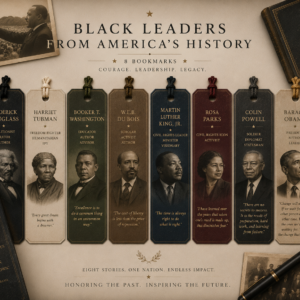 Black Leaders from America's History Bookmark Bundle