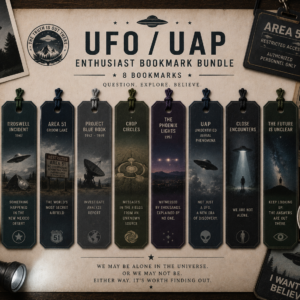 UFO & UAP Enthusiast Bookmark Bundle
