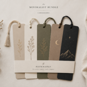 The Minimalist Bookmark Bundle