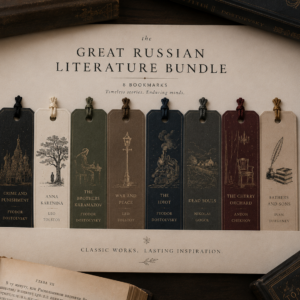 The Great Russian Literature Bookmark Bundle