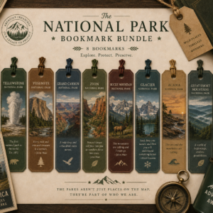 National Parks Bookmark Bundle