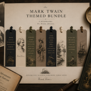 The Mark Twain Bookmark Bundle